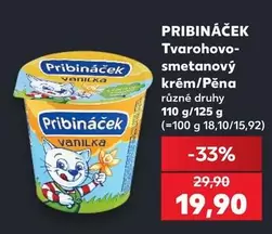 Tvarohovo-smetanový krém/Pěna