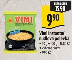 Instantní nudlová polévka