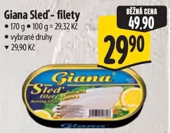 Sled - filety