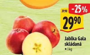 Jablka Gala