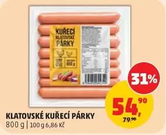 KLATOVSKÉ KUŘECÍ PÁRKY