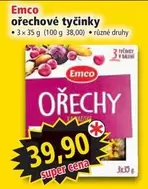 Super - Ořechové tyčinky