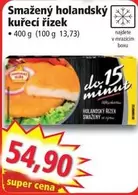 Super - Smažený holandský kuřecí řízek