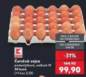 Čerstvá vejce