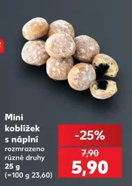 Mini koblížek s náplní