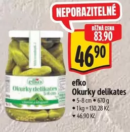 Okurky delikates