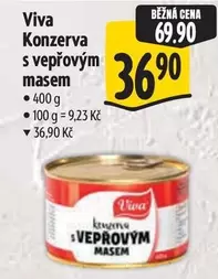 Konzerva s vepřovým masem