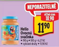 Ovocná svačinka