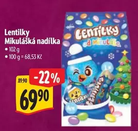 Lentilky Mikulášská nadílka