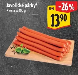 Javořické párky