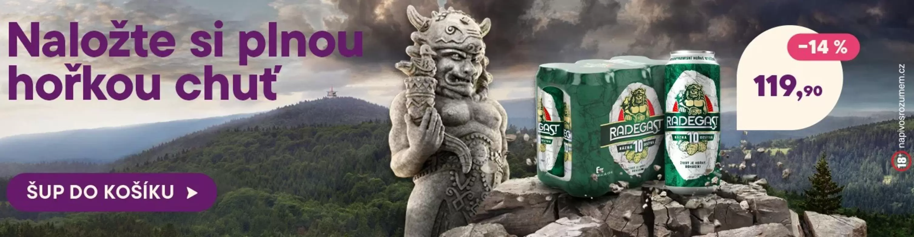 Naložte si plnou hořkou chuť