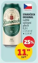 STAROČECH ORIGINAL světlé výčepní plech