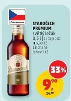 STAROČECH PREMIUM světlý ležák