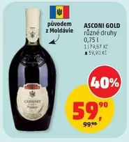ASCONI GOLD různé druhy