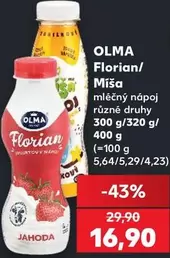 Florian/ Míša mléčný nápoj různé druhy
