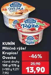 Mléčná rýže/Krupice/Oveska