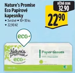 Eco Papírové kapesníky