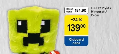 Plyšák Minecraft