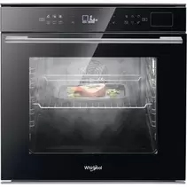 Vestavná parní trouba Whirlpool se samočištěním - W7 OS4 4S2 H BL