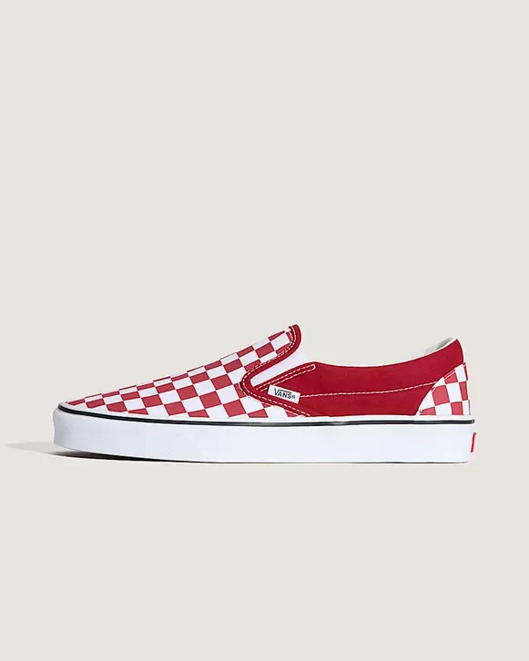 Slip-On Checkerboard Shoes