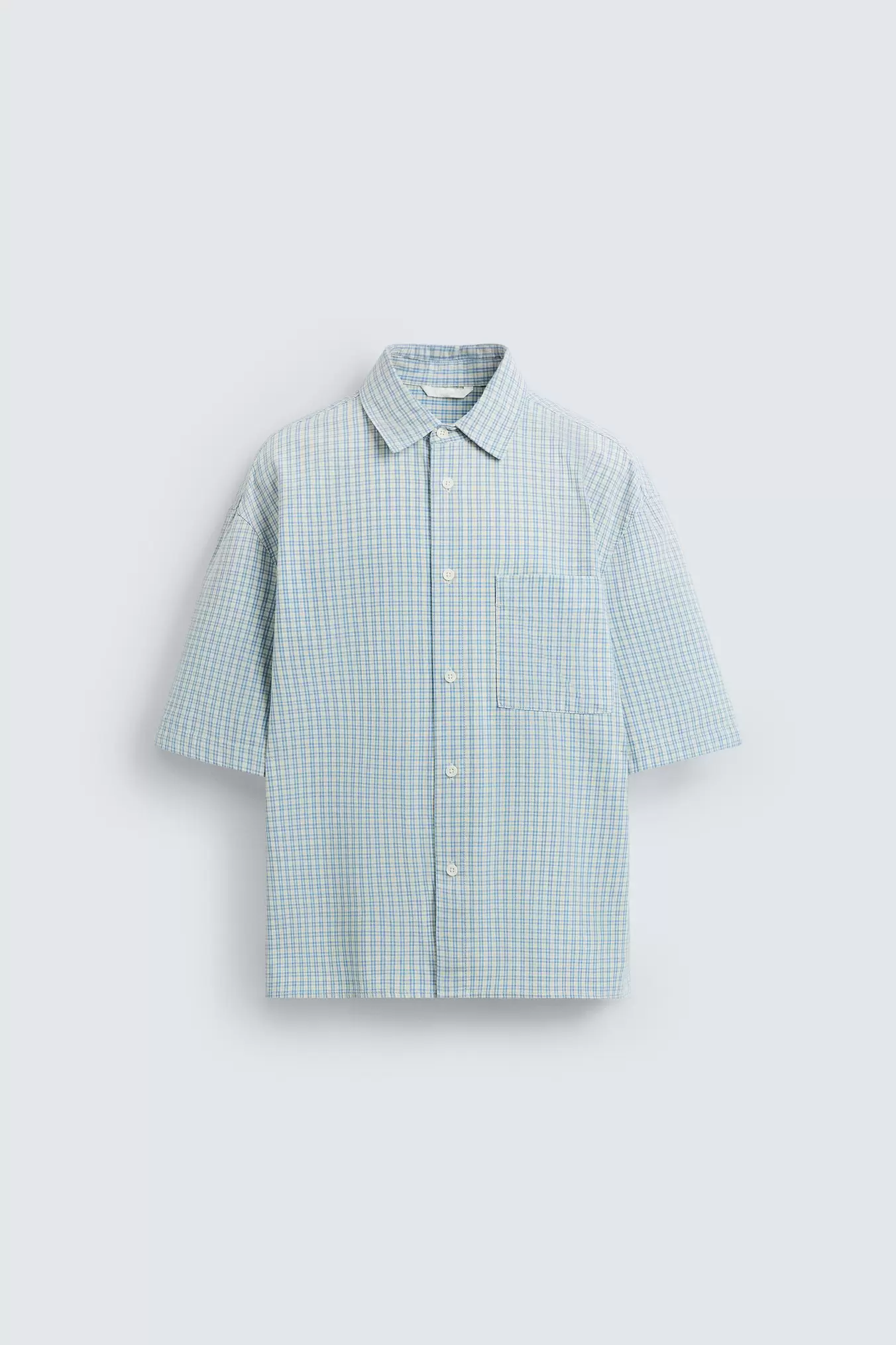 KOSTKOVANÁ KOŠILE RELAXED FIT