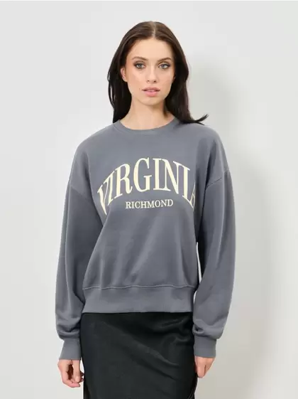 Mikina typu crewneck