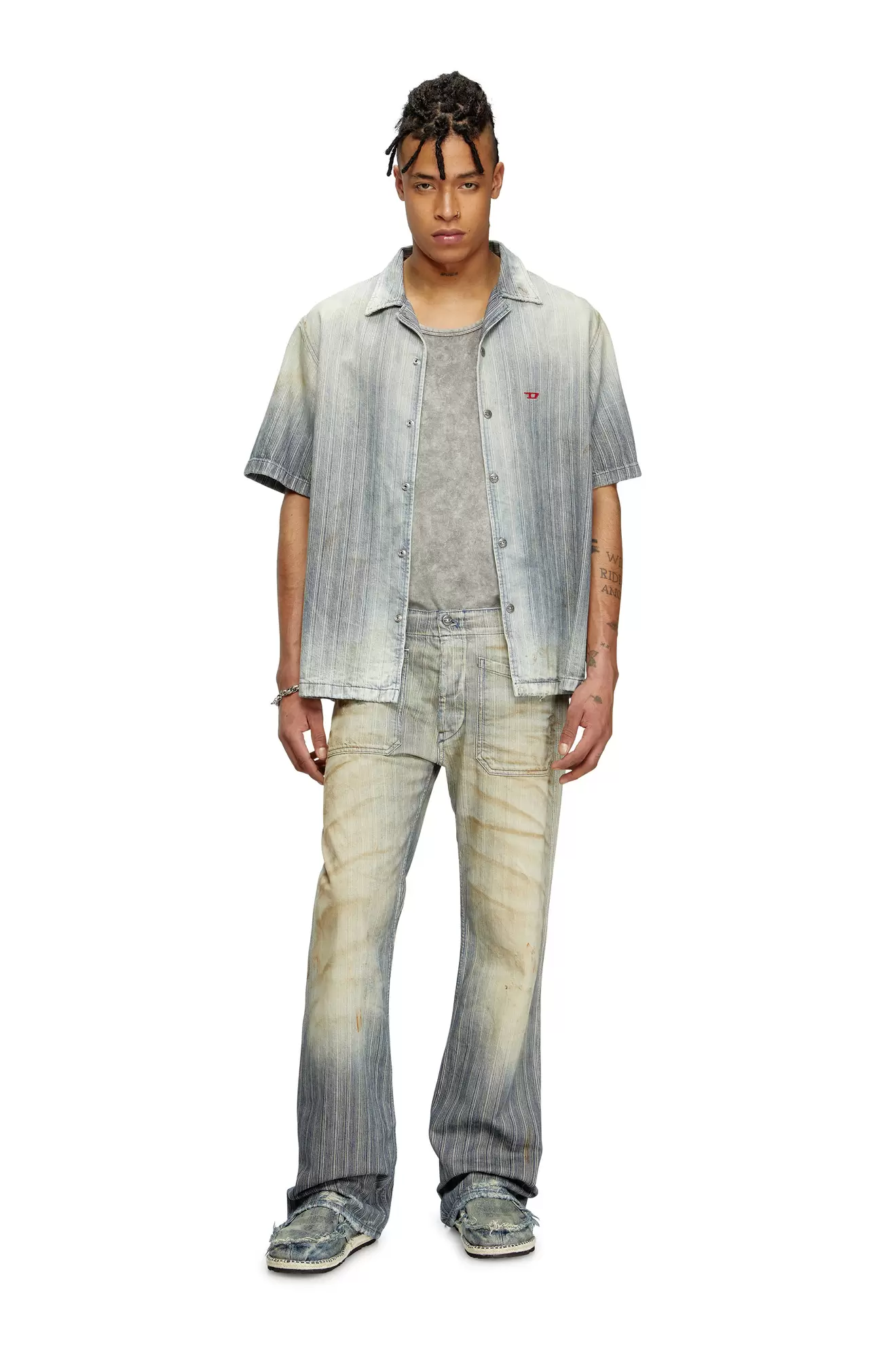 Bootcut Jeans - D-Moorix