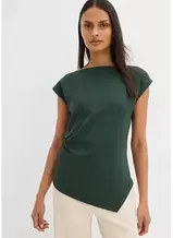 Asymetrický top z pohodlného materiálu scuba