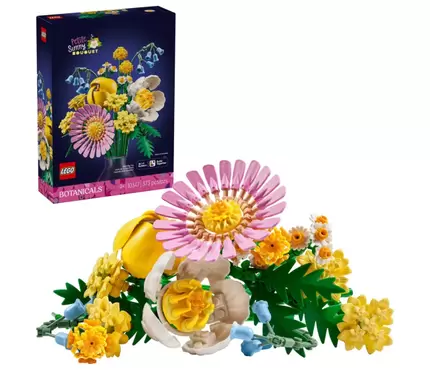 10347 Lego Botanicals – Drobná slunečná kytice