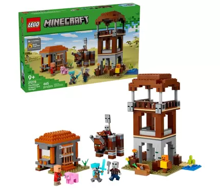 21278 Lego Minecraft – Základna plenitelů a Ničitel