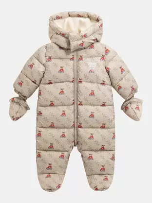 All over print padded overall