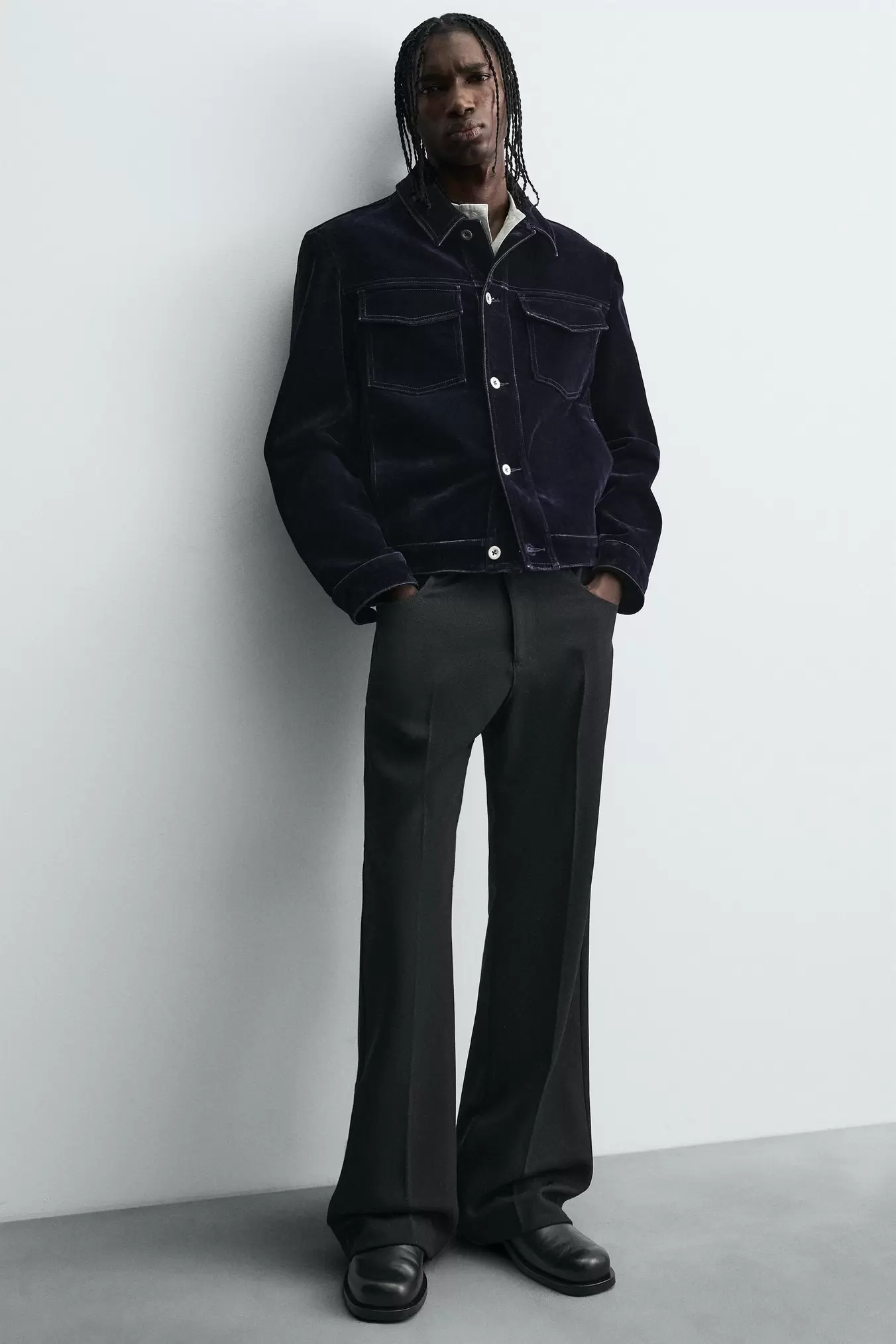 KALHOTY FLARE FIT TWILL