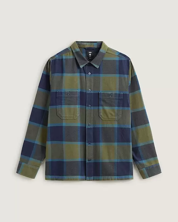 Larkspur Plaid Flannel Shirt