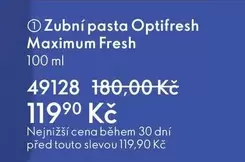 Zubní pasta Maximum Fresh