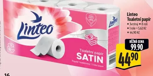 Toaletní papír SATIN