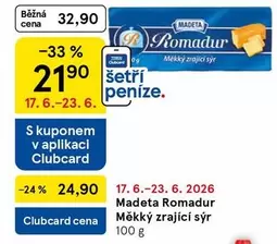 Romadur Měkký zrající sýr