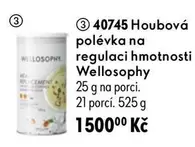 40745 Houbová polévka na regulaci hmotnosti