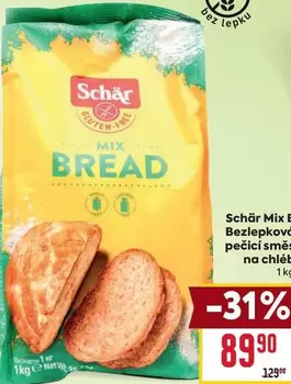 Mix Bread Bezlepková pečicí směs