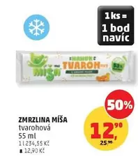 Zmrzlina Míša tvarohová