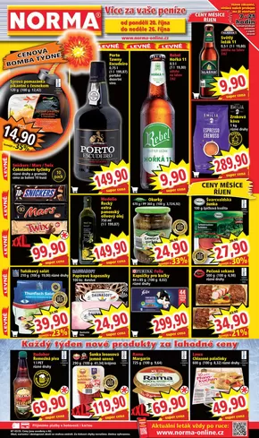 Norma katalog v Dobříš | Skvělá nabídka pro lovce výhodných nákupů | 2025-10-12T00:00:00.000Z - 2025-10-26T00:00:00.000Z