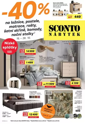 Sconto katalog v Most | AKTUÁLNÍ LETÁK SCONTO | 2025-10-15T00:00:00.000Z - 2025-11-04T00:00:00.000Z