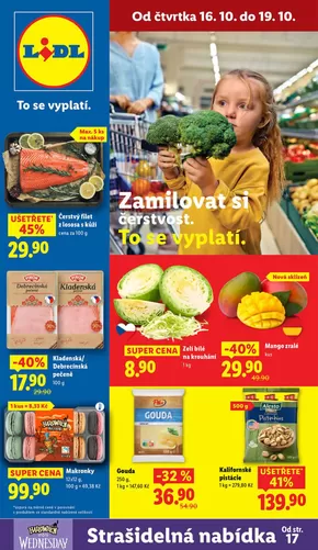 Lidl katalog v Pardubice | Akční leták OD ČTVRTKA | 2025-10-09T00:00:00.000Z - 2025-10-19T00:00:00.000Z