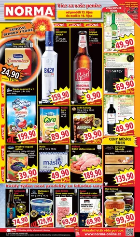 Norma katalog v Černošice | Aktuální letáky Norma | 2025-10-15T00:00:00.000Z - 2025-10-29T00:00:00.000Z