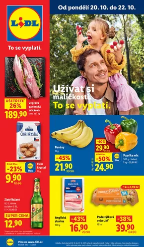 Lidl katalog v Pardubice | Nabídky pro lovce výhodných nákupů | 2025-10-16T00:00:00.000Z - 2025-10-26T00:00:00.000Z