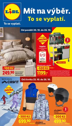 Lidl katalog v Teplice | Aktuální výhodné nabídky a slevy | 2025-10-16T00:00:00.000Z - 2025-10-26T00:00:00.000Z