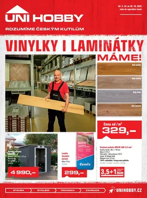 Uni Hobby katalog v Černošice | Uni Hobby leták | 2025-10-18T00:00:00.000Z - 2025-11-01T00:00:00.000Z