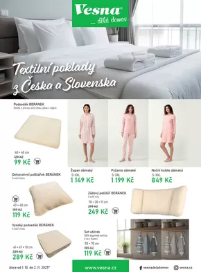 Vesna katalog v Olomouc | Vesna leták | 2025-10-18T00:00:00.000Z - 2025-11-01T00:00:00.000Z