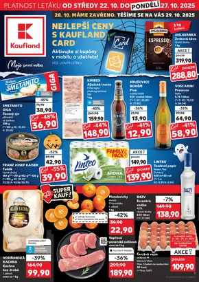 Kaufland katalog v Lysá nad Labem | Kaufland leták | 2025-10-22T00:00:00.000Z - 2025-10-27T00:00:00.000Z