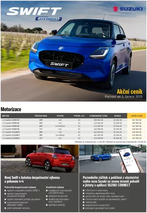 Suzuki katalog v Brno | Suzuki SWIFT | 2025-10-20T00:00:00.000Z - 2025-11-03T00:00:00.000Z