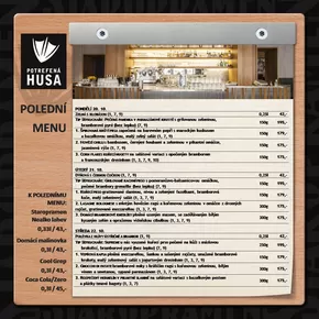 Potrefená Husa katalog v Kralupy nad Vltavou | Polední menu | 2025-10-20T00:00:00.000Z - 2025-10-24T00:00:00.000Z